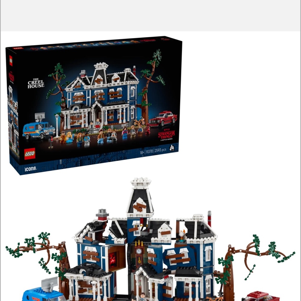 Lego Icons Stranger Things The Creel House Legos 11370 SHIP NEXT DAY New Sealed